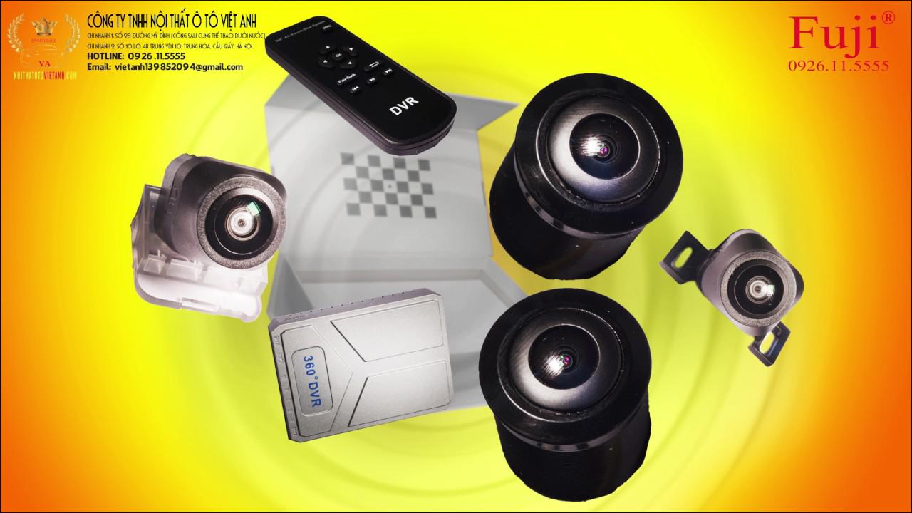 Camera 360 Fuji lắp đặt trên Lexus Rx350 -2015