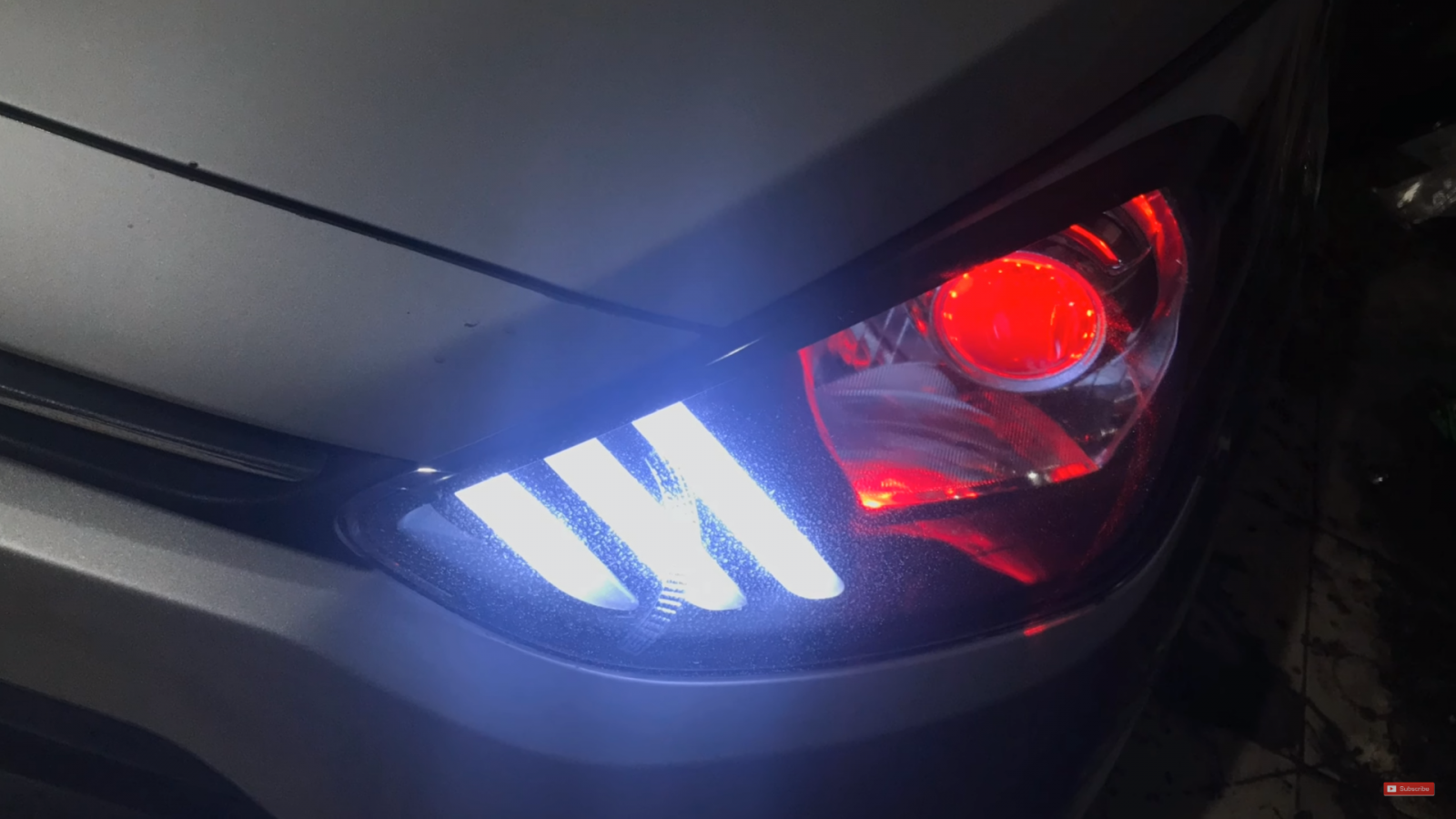 Độ đèn led xe hơi Hyundai i10 siêu sáng