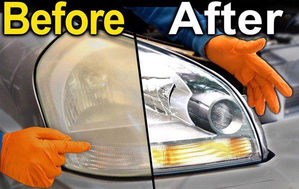 Cách khắc phục đèn xe ô tô bị ố vàng tại nhà