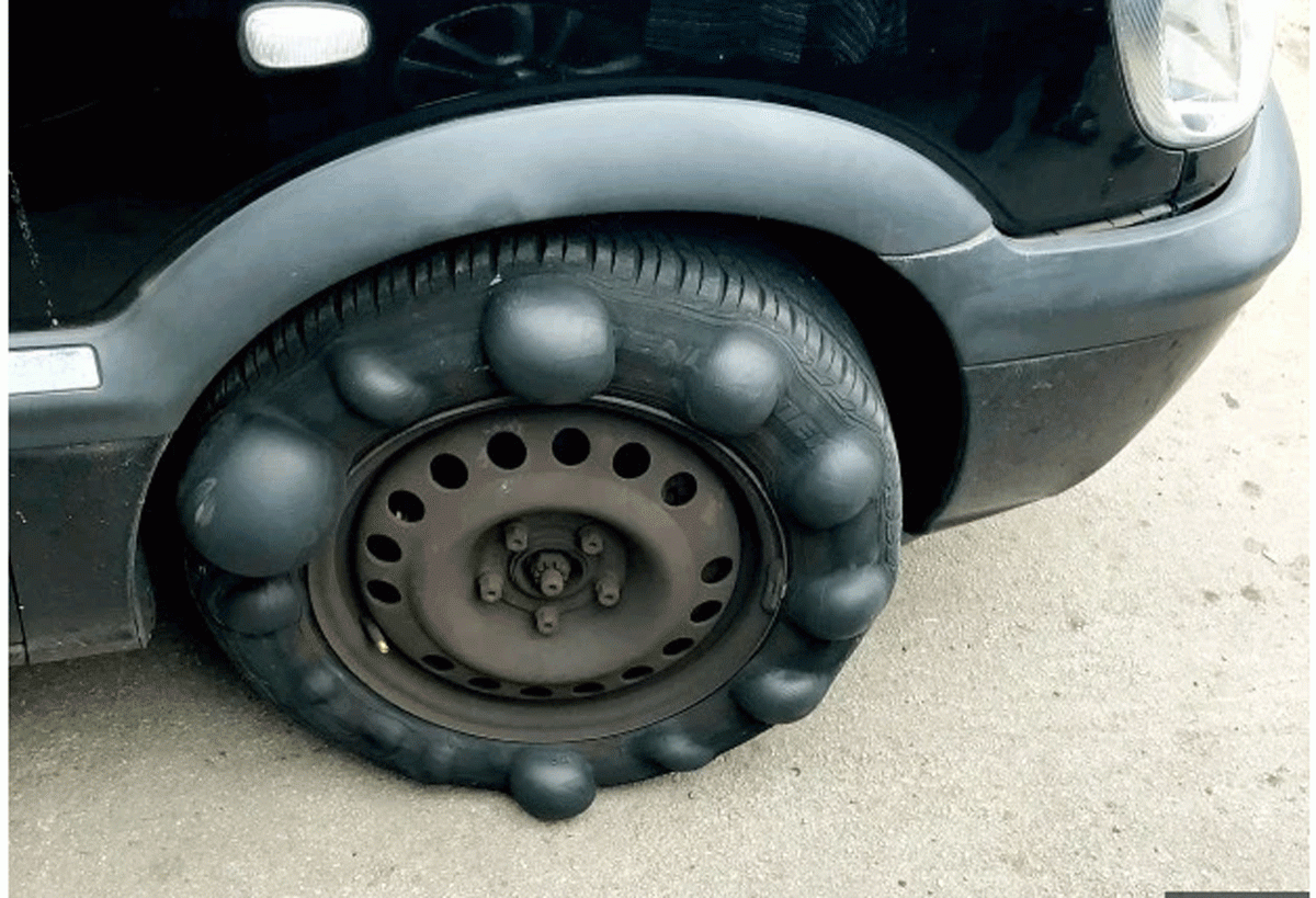 Hiện tượng phồng lốp ô tô – nguyên nhân và giải pháp