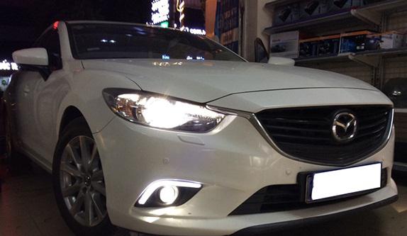 Độ đèn pha bi xenon cực chất cho Mazda 6 tại Việt Anh Auto, showroom độ đèn uy tín số 1 Hà Nội