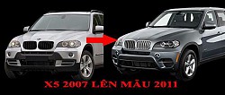 Nâng đời BMW X5 2007 lên mẫu 2011