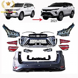 NÂNG ĐỜI XE FORTUNER 2017 LÊN 2021