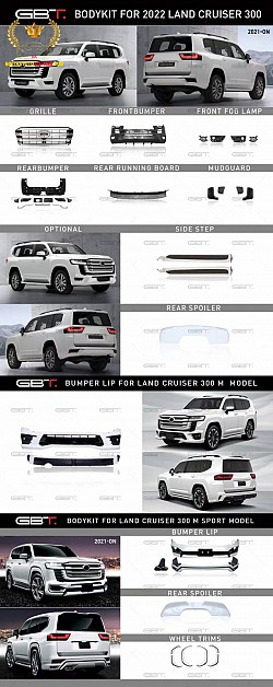 Body kits Land cruiser 2022