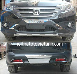 CẢN ỐP TRƯỚC SAU CHO XE CRV 2013 MẪU 2