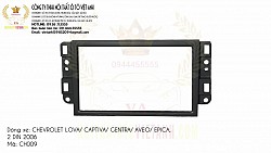 MẶT DƯỠNG THEO XE CHEVROLET LOVA/ CAPTIVA/ GENTRA/ AVEO/ EPICA 2DIN 2006