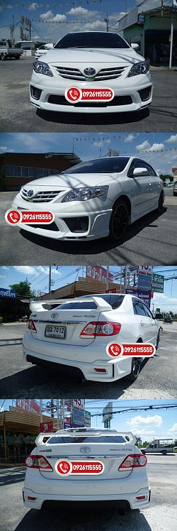 ĐỘ BODY KITS CHO COROLLA ALTIS 2011-2013 MẪU TRD