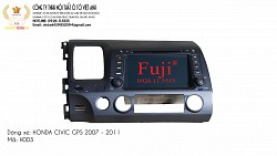 DVD FUJI THEO XE HONDA CIVIC GPS 2007 - 2010