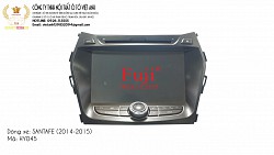 DVD FUJI THEO XE SANTAFE 2014 - 2015