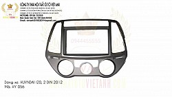 MẶT DƯỠNG THEO XE HUYNDAI I20, 2 DIN 2012