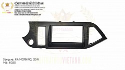 MẶT DƯỠNG THEO XE KIA MORNING 2 DIN
