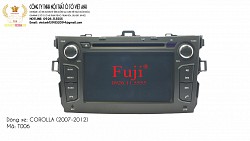 DVD FUJI THEO XE COROLLA 2007 - 2012