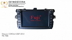 DVD FUJI THEO XE COROLLA 2007 -2012