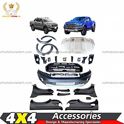 Nâng đời Body kit Ford Ranger lên Raptor