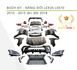 Nâng đời Lexus 570 từ 2010 đến 2015 lên 2018