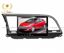 Màn hình DVD Android Fuji cắm sim 4G cho Hyundai Elantra