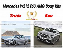 Body kit Mercedes E mẫu 1