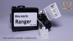 Gập gương tự động Ford Ranger, Everest 2018