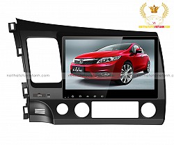 Màn hình DVD Android Fuji cắm sim 4G cho Honda Civic 2007 - 2011
