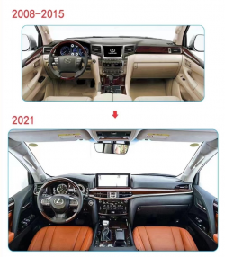 Nâng đời nội thất Lexus lx570
