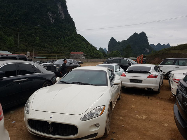 Hàng chục siêu xe và xe siêu sang xuất hiện tại miền núi Cao Bằng gây choáng - Ảnh 8.